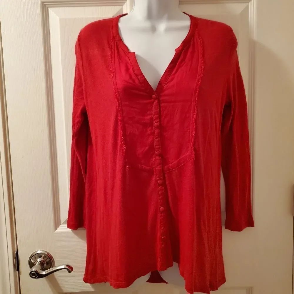 Lucky Brand Red Top XS